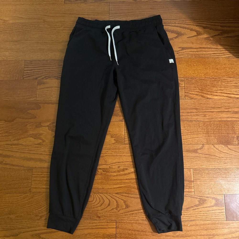 Vuori Black Track Pants